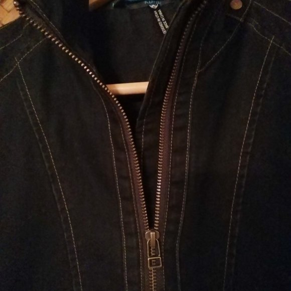 Kühl Heavy Duty Black Mock Neck Ladies Moto Jacket - Picture 11 of 16